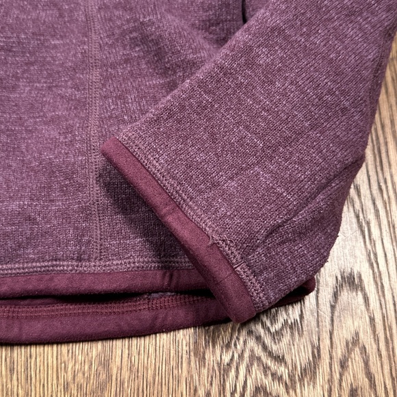 Patagonia Better Sweater Full Zip Fleece Jacket Purple Womens Medium - Picture 7 of 9